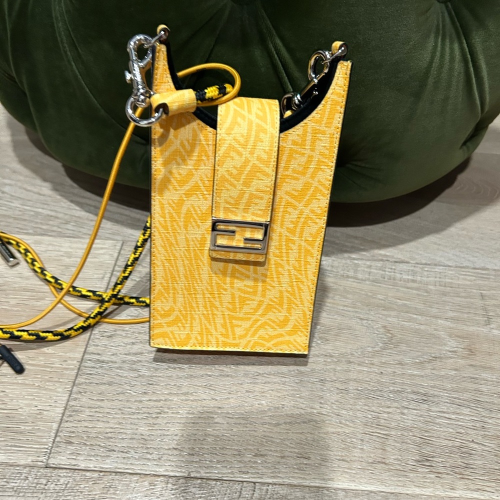 Fendi Yellow Crossbody Bag